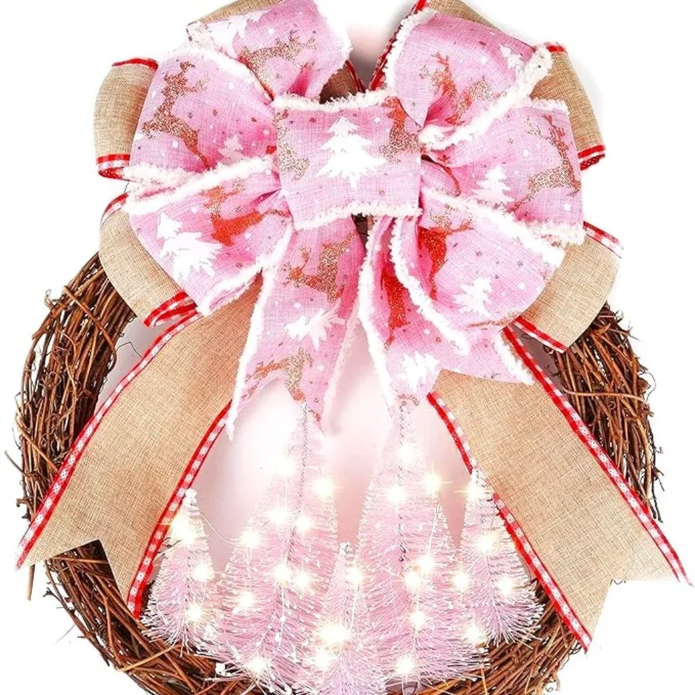 🎄 Christmas - 18' Christmas Wreath with Lights 🎄